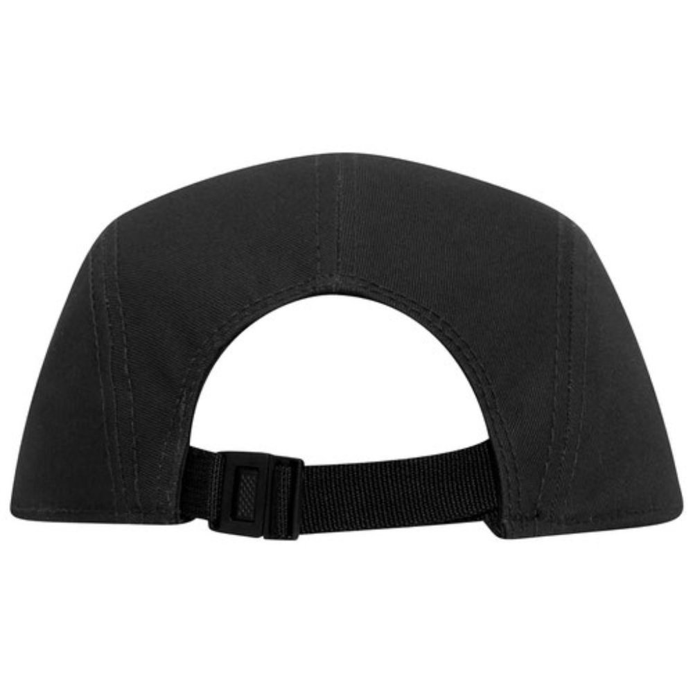 NEW Long Beach State LB Logo 5 Panel Camper Strapback Hat BLACK - Picture 2 of 5